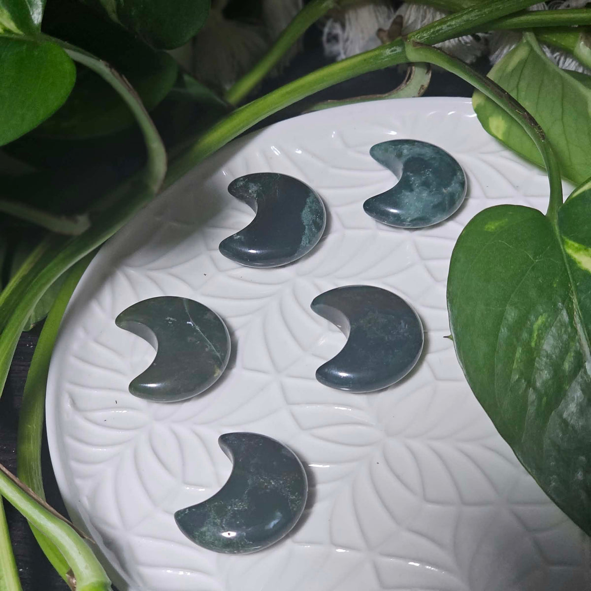 India Agate Moon