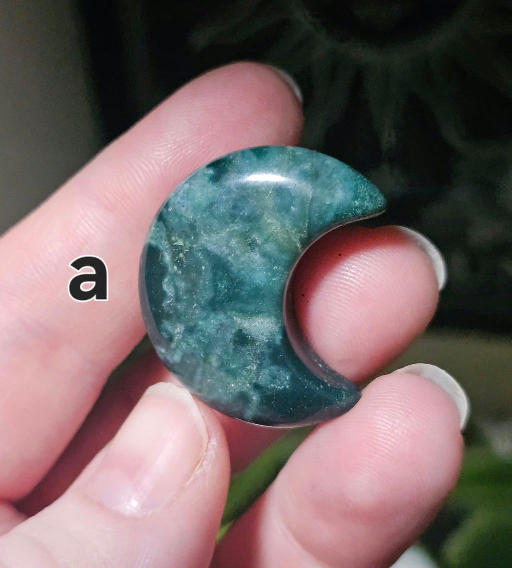 India Agate Moon